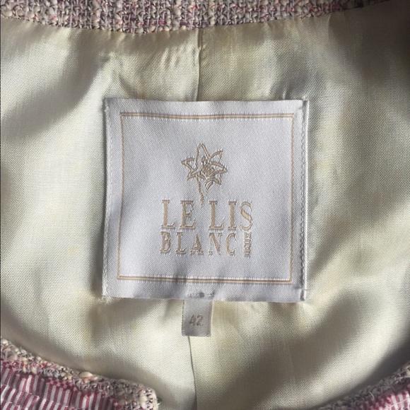 Lê Lis Blanc Cropped Tweed Blazer - Picture 3 of 3